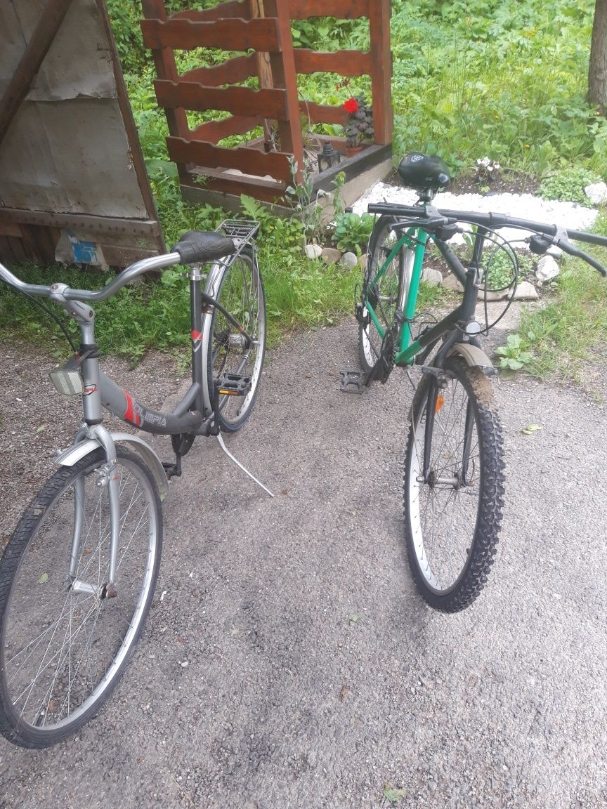 Vand/schimb biciclete, funcționale,450 lei amandoua .Vatra  Dornei