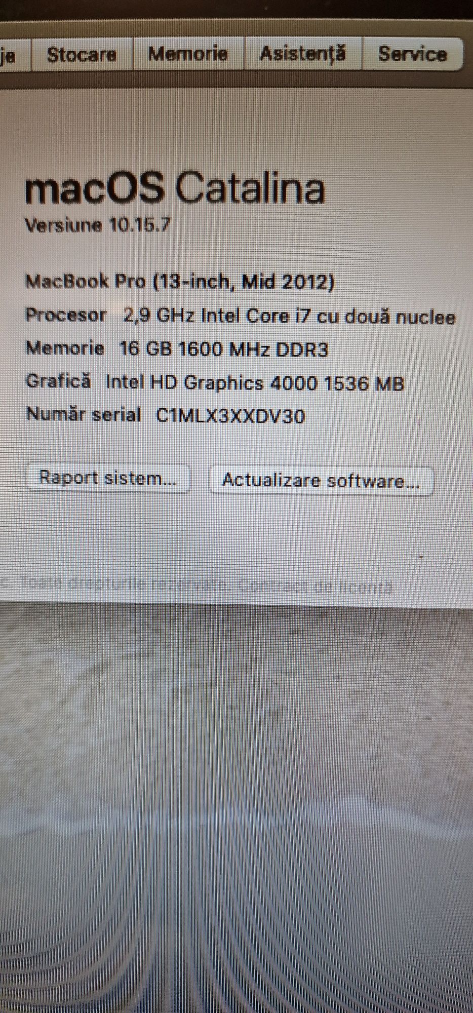 Macbook Pro, mid 2012,Intel i7, 16gb ram