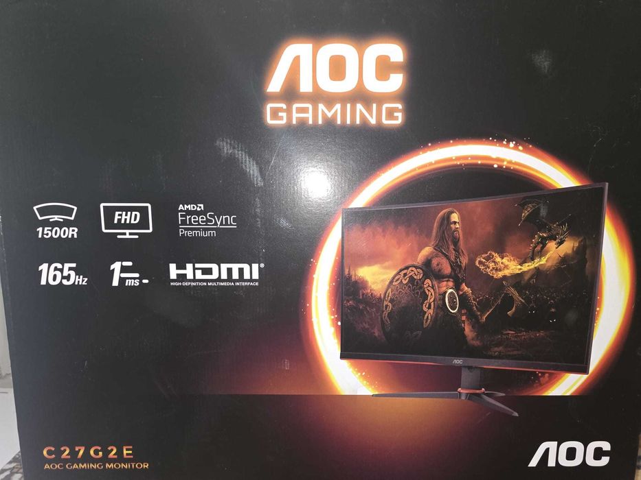 Monitor Gaming AOC Curbat 27" 165HZ 1080P 1MS
