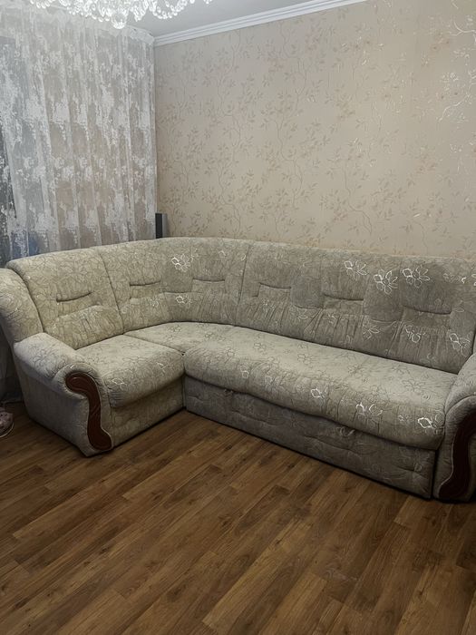 Угловой диван с креслом