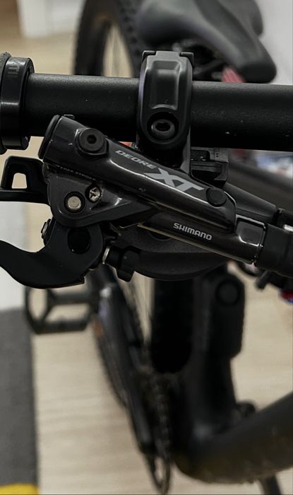 Bicicleta custom XT cadru carbon