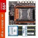 Материнская плата X99 e2011v3 + процессор xeon e2643v3 + ОЗУ DDR4 + ку
