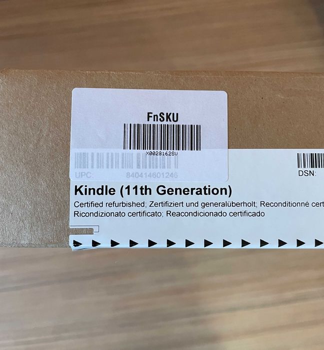 Amazon Kindle 11 Gen 16 GB 2024 г. Сертифициран Refurbished