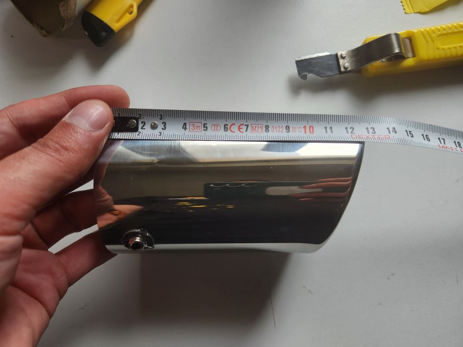 Tip toba tips evacuare ornament toba compatibil si cu Audi Q5 iesire 7