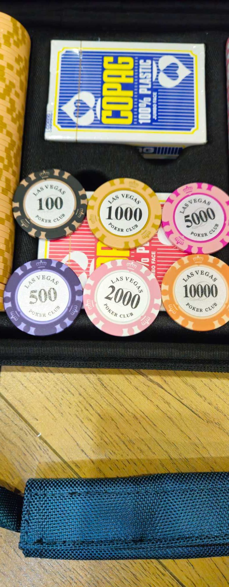 Новый покерный набор на 500 фишек 14 грамм. Poker