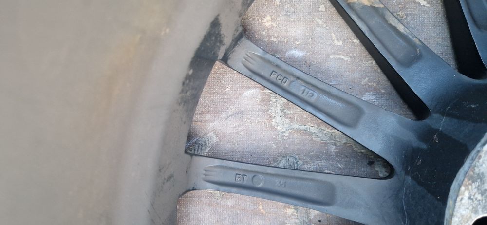 Jante Bicolore ca noi Volkswagen. Audi. Mercedes. Bmw 5 x 112 R18
