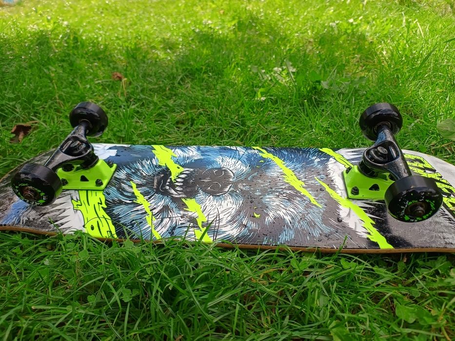 Skateboard oxelo mid 500 wolf