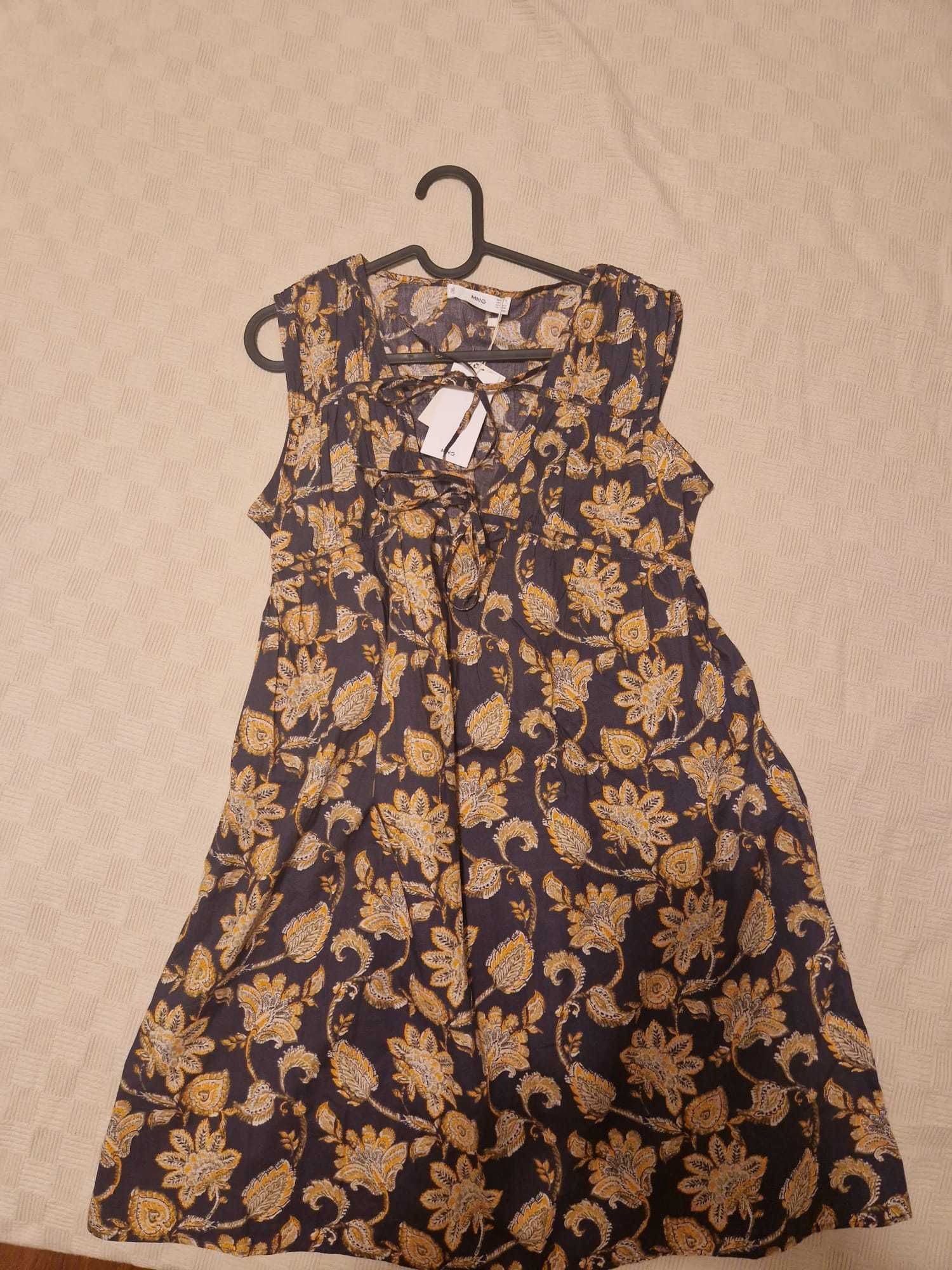 Rochie noua Mango, 100% bumbac, nepurtata