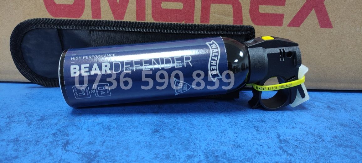 Spray anti URS autoaparare Walther Bear Defender Umarex, toc inclus