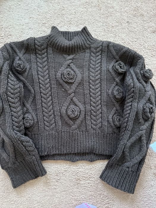 Pulover Zara S maro flori