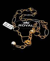 Bijuteria Royal lanț din aur 14k 10.22 gr