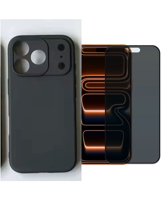 Iphone 17 AIR PRO MAX - Husa Fashion Case + Folie Sticla Curbata