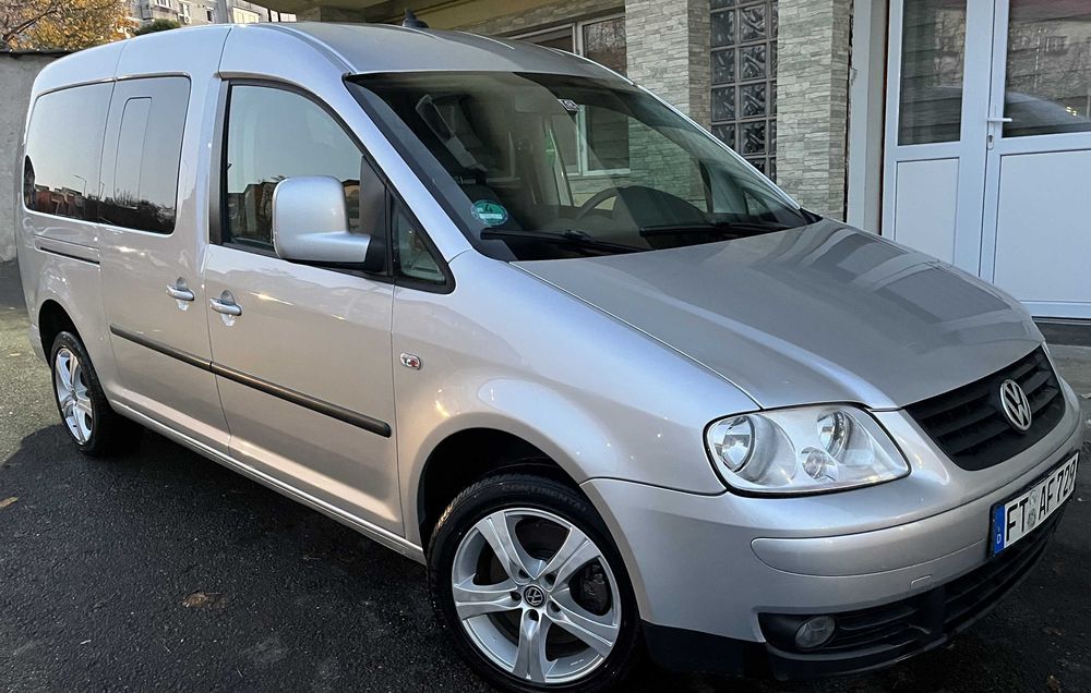 VW CADDY MAXI 2010  1.9TDI  105CP  7 Locuri  2 Usi Culisante