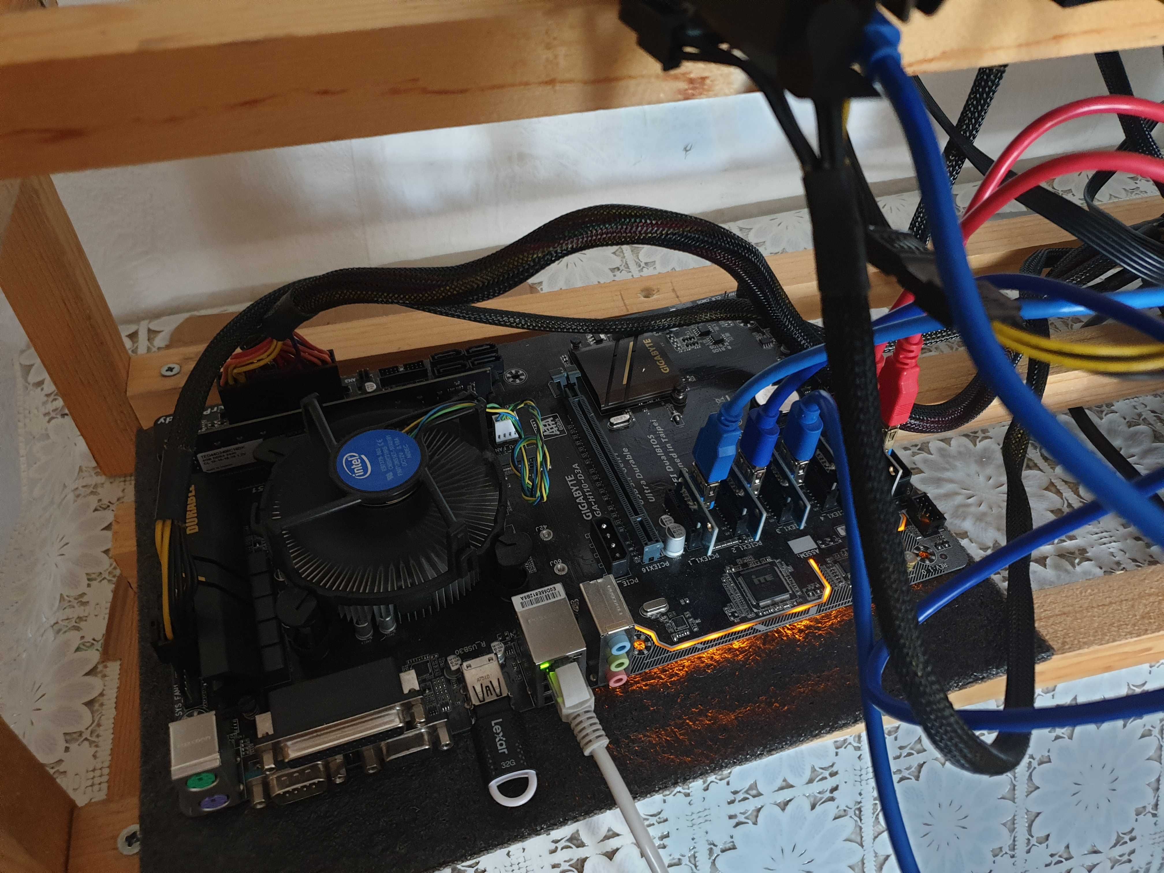 Майнинг Риг Rx 580 8 gb