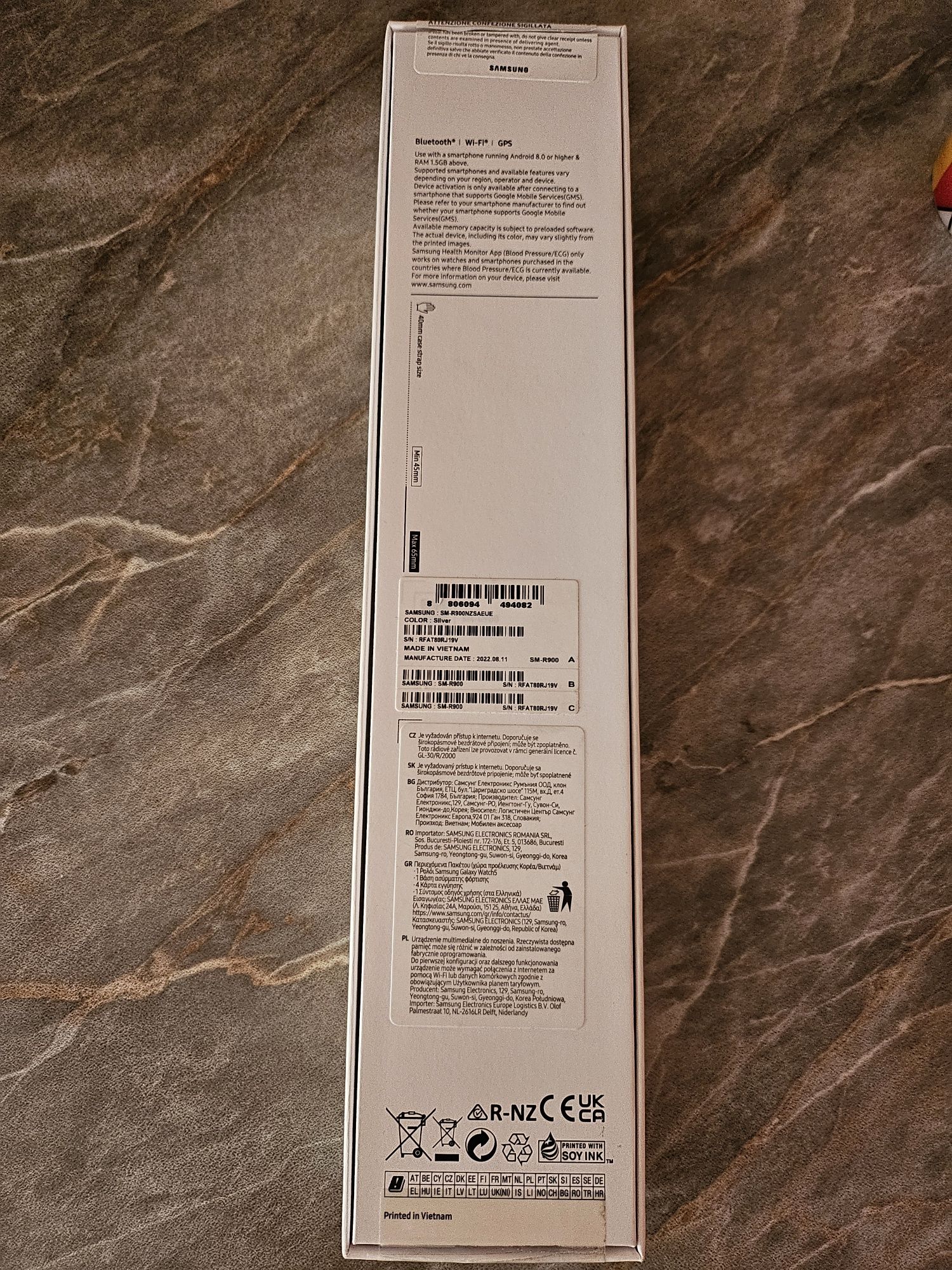 Часовник SAMSUNG GALAXY watch 5