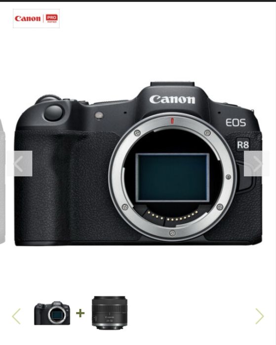 Canon EOS R8 фотоапарат с обектив