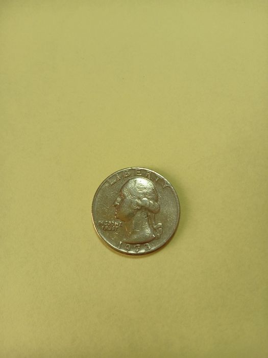 Монета четверть доллара