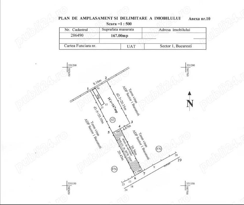 Teren constructie zona Grivitei -1Mai (Piata Chibrit)