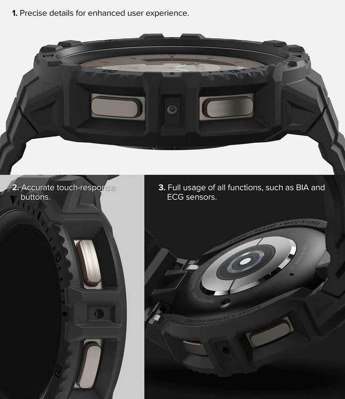 Ringke Fusion-X Samsung Watch 5 Pro защитен кейс (case) протектор