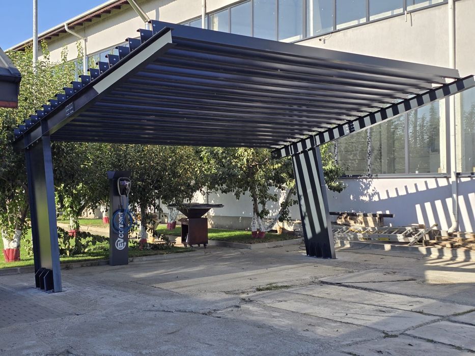 Carport metalic/ copertina auto/ Mai multe modele pe comanda