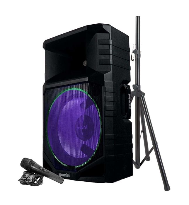 Gemini GSW-T1500PK водоустойчива тонколона със стойка и микрофон