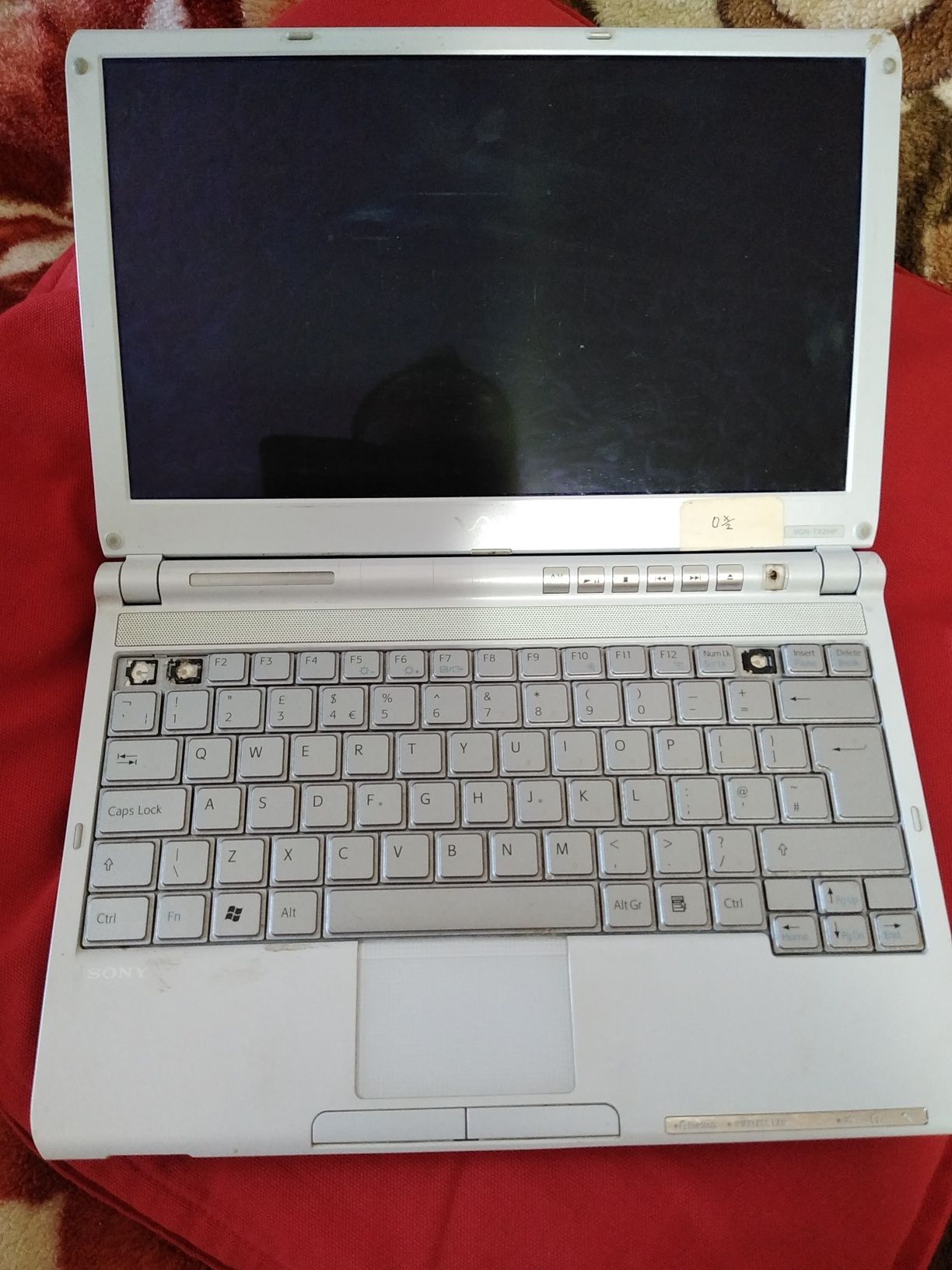 Laptop Sony vgn-tx2hp