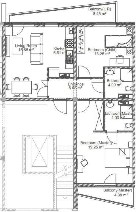 Продается квартира с красивым видом на ЖК Nur 3/7/9 70.5 м²!