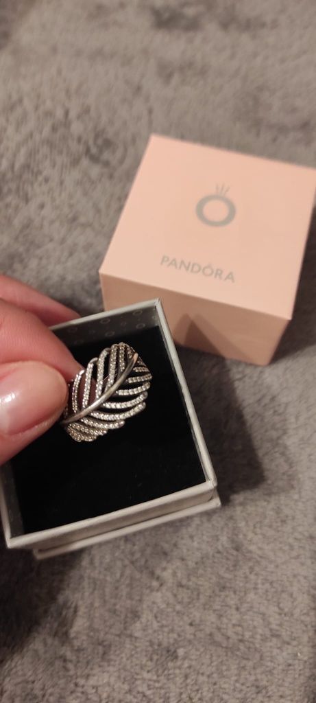 Brățară Pandora, inel + 7 talismane - originale