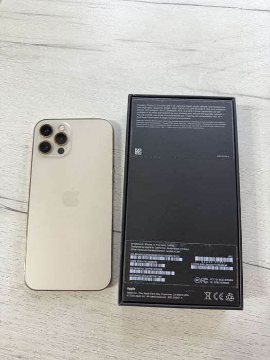 Айфон 12 про золотистый