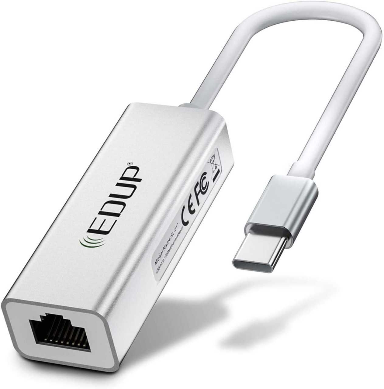 Адаптер type-c lan rj45 type-c usb USB - Ethernet