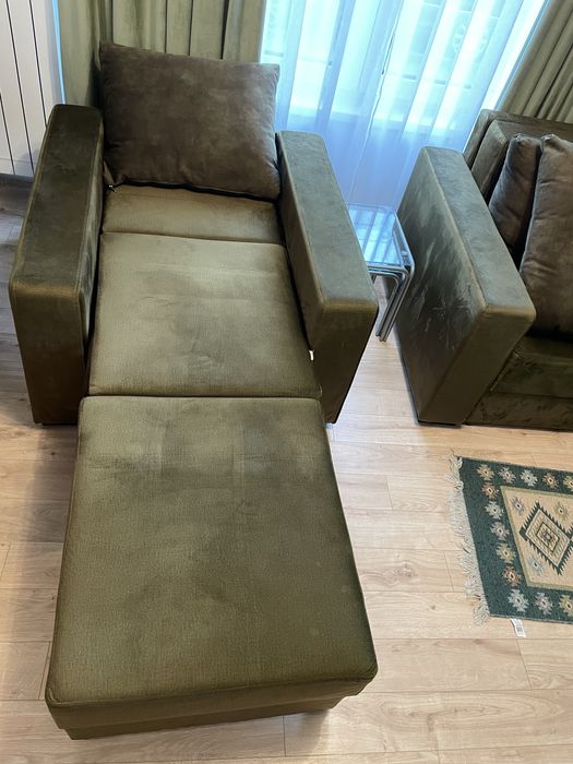Vand fotolii extensibile kaki