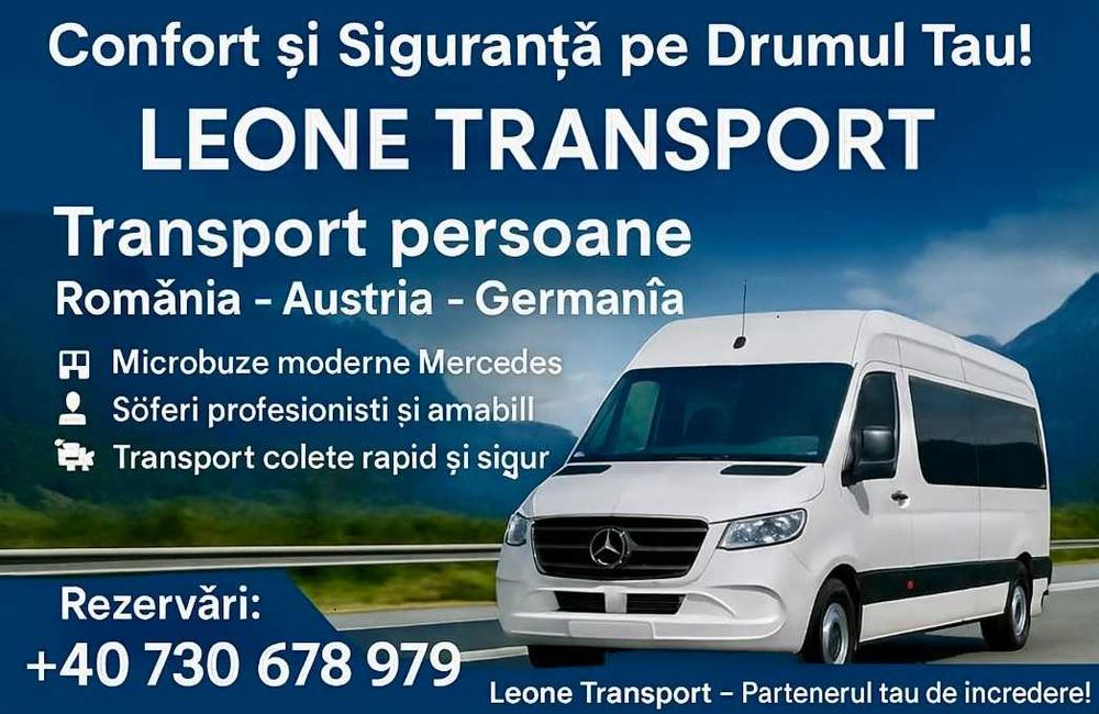 Transport Persoane Romania Austria Germania Olanda Belgia