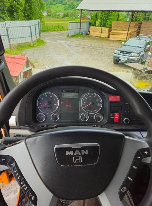 Man tgx 26.440 Euro 5 abrollkipper container