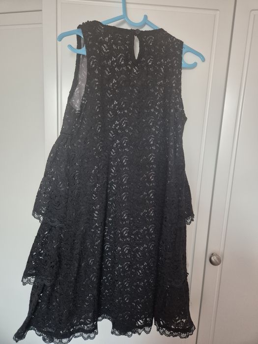 Rochie scurta din dantela varsta 11-12 ani