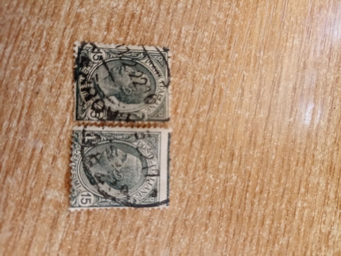 15 Centisimi 15-timbre vechi
