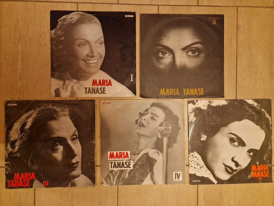 Colectie 164 discuri vinil - artisti celebri ai muzicii populare