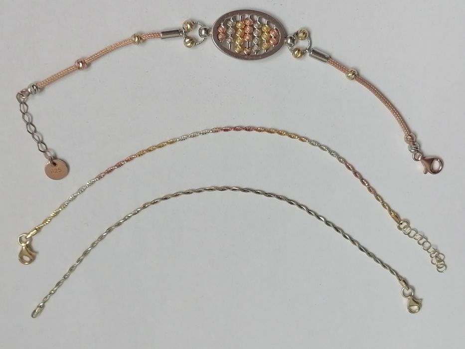 Brățări din argint modele diferite 925