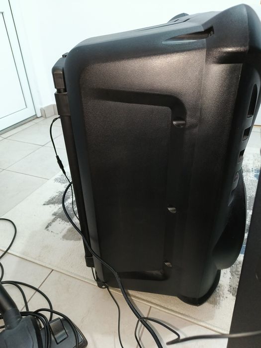 Boxa Azusa cu 2 microfoane și telecomanda