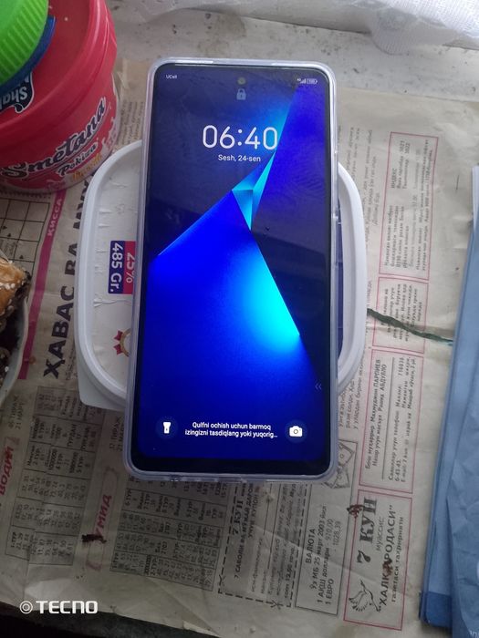 Tecno Pova 5  tel yangi holatda ekan almashgan