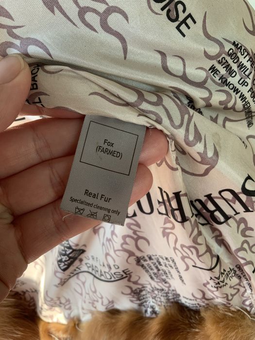 Vesta din blana naturala de vulpe
