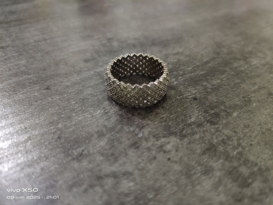 Серебро, размер 17, кольцо