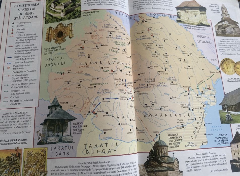 Istoria României. Atlas școlar ilustrat-Minodora Perovici