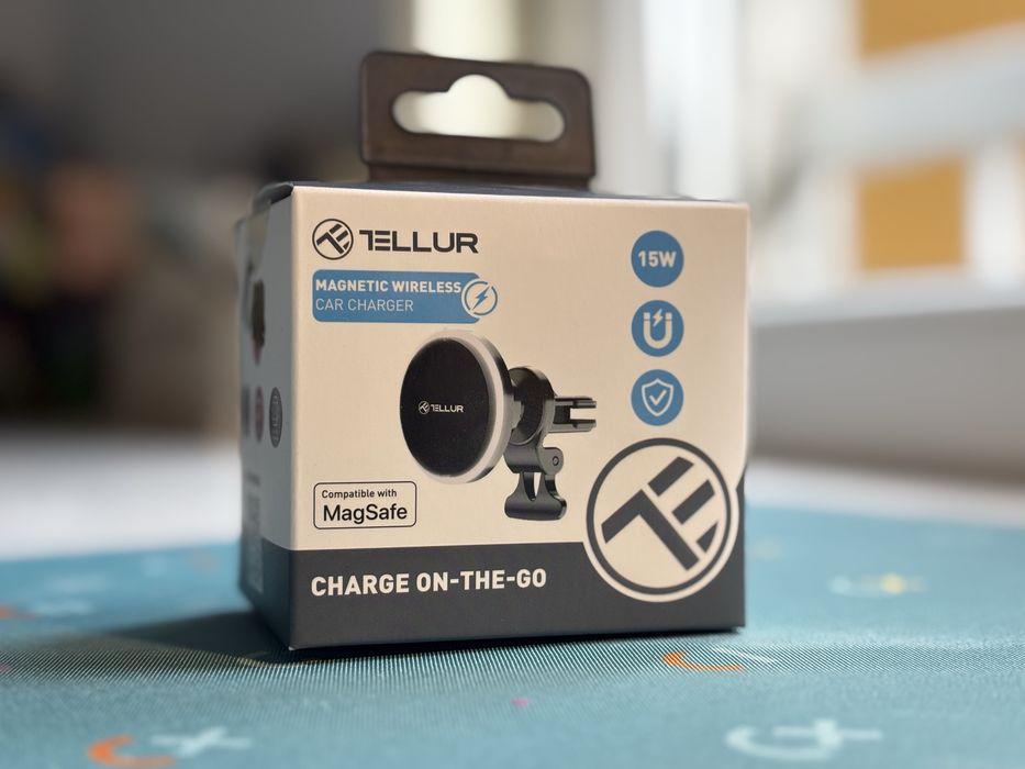 Suport telefon Tellur compatibil MagSafe incarcare wireless