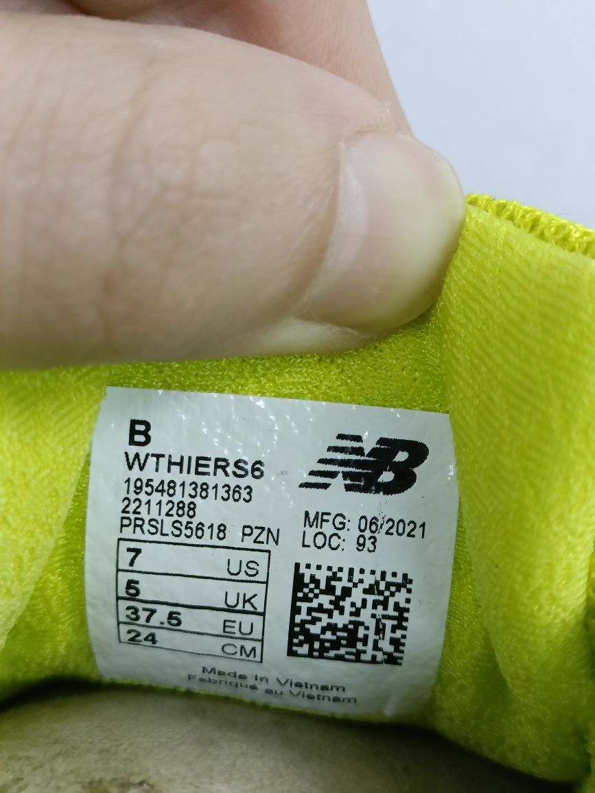New Balance Fresh Foam Hierro V6 номер 37.5 код 70A