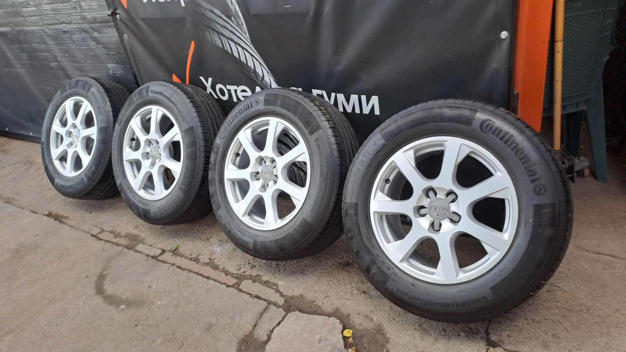 17" 5Х112мм Ауди Кю 5, Audi Q5 5x112mm с Летни гуми 235 65 17