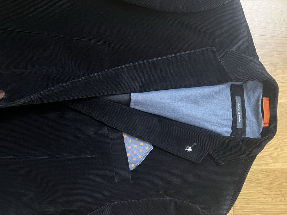 Sacou neagru si vesta gri barbati Marc O’Polo marime 54