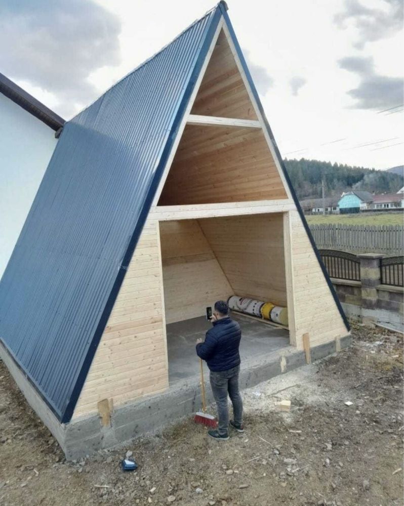 Vand cabane de gradina si de locuit