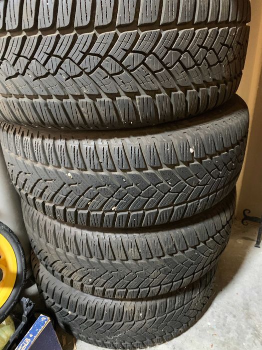 Jante Honda 16" (Otel) + Anvelope Iarna 205/55R16