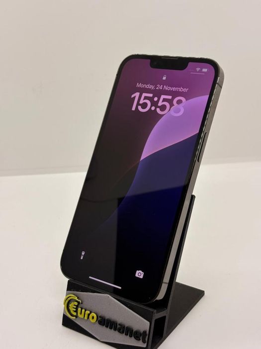 Telefon mobil Apple iPhone 13 Pro, 512GB, 5G, Graphite, 82% -A-
