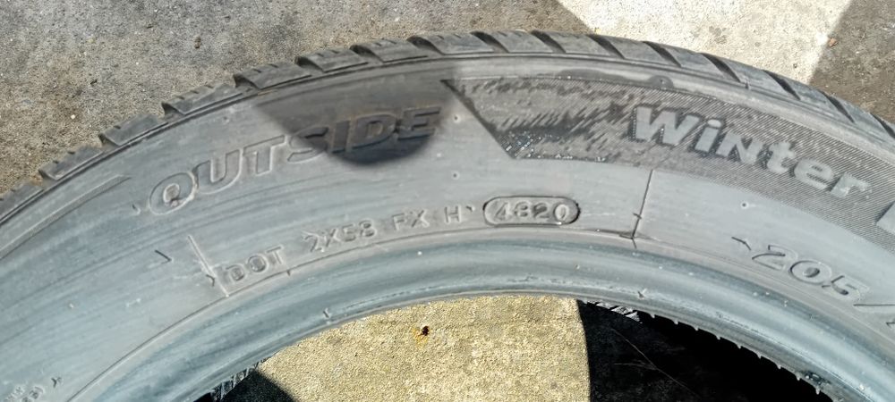 Anvelope 205/55/17 M+S